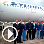 Exclusif : En vidéos le premier Airbus A330-200 de la Syphax Airlines