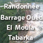 Randonnée Ã  Wrahnia, barrage Oued El Moula Ã  Tabarka le 26 avril 2015