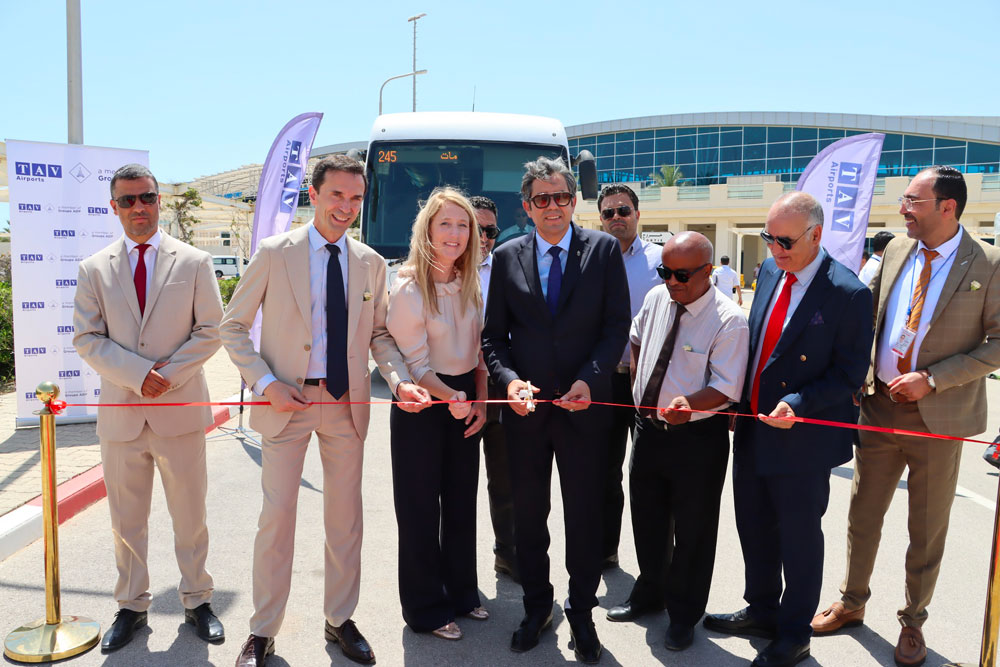 De nouvelles lignes de bus STS relient l'aéroport d'Enfidha aux grandes villes du Sahel