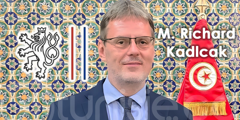 M. Richard Kadlcak officiellement accueilli comme ambassadeur de la République tchèque en Tunisie