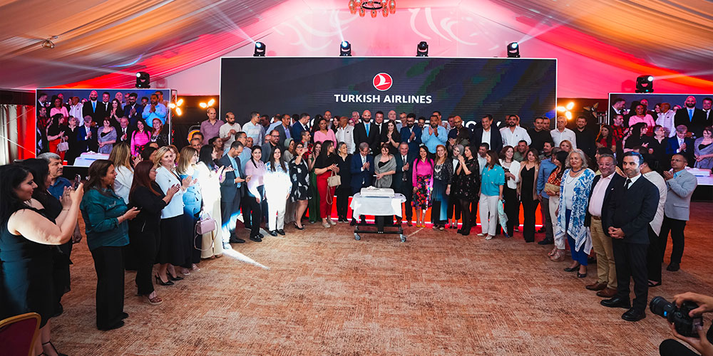 Turkish Airlines récompense l’élite du tourisme tunisien lors d’une soirée prestigieuse à Gammarth