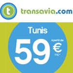 Tunis, Monastir et Djerba dès 59â‚¬ du 25 février au 4 mars avec Transavia