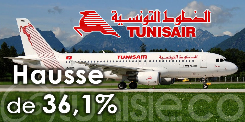 Tunisair: Hausse de 36,1% du nombre de passagers entre janvier et février 2023