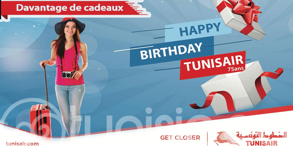 Explorez le monde à moitié prix avec les offres exceptionnelles de Tunisair !