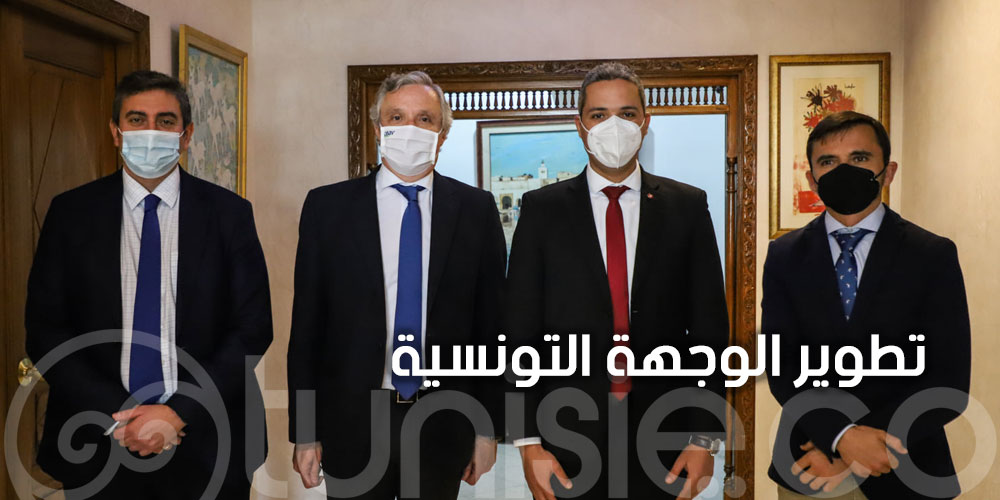 وزير السياحة يبحث مع رئيس الكنفدرالية الإسبانية لوكالات الأسفار تطوير الوجهة التونسية