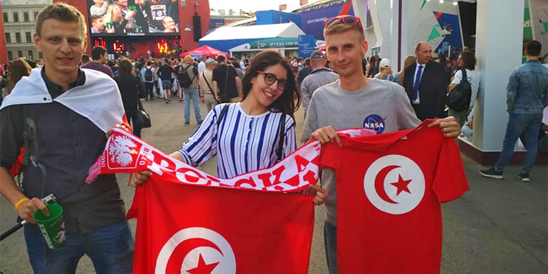 التونسيون يبدعون في الترويج الى تونس  في روسيا عبر اللباس التقليدي