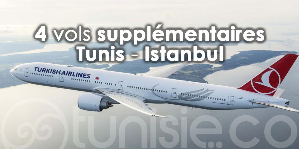 Turkish Airlines lance 4 vols supplémentaires sur Istanbul à partir du 13 juin