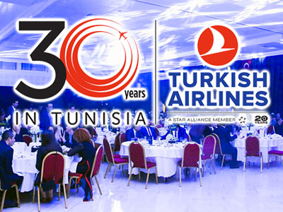 En vidéo : La Turkish Airlines célèbre ses 30 ans en Tunisie