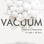 Vernissage: Vacuum de Ymene Chetouane Ã  la galerie Le Violon Bleu Sidi Bou Said le 15 juillet 2015