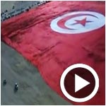 En vidéo : Festivités autour du déploiement et vues aériennes du plus grand drapeau au monde