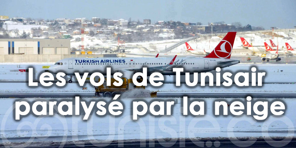 Trafic suspendu à l’aéroport d’Istanbul : les vols Turkish Airlines et Tunisair impactés