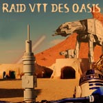 Raid VTT des Oasis dans le décor original de Star Wars Ã  Ong Jemel, 20-22 mars