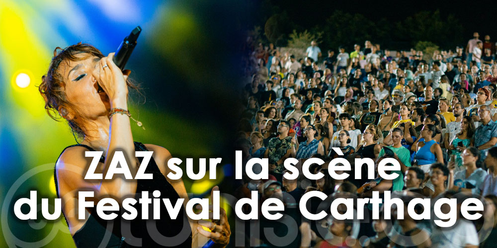 En photos: ZAZ enflamme la scène du Festival de Carthage