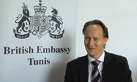 British Ambassador to Tunisia Mr. Chris O'Connor talks about bilateral relations