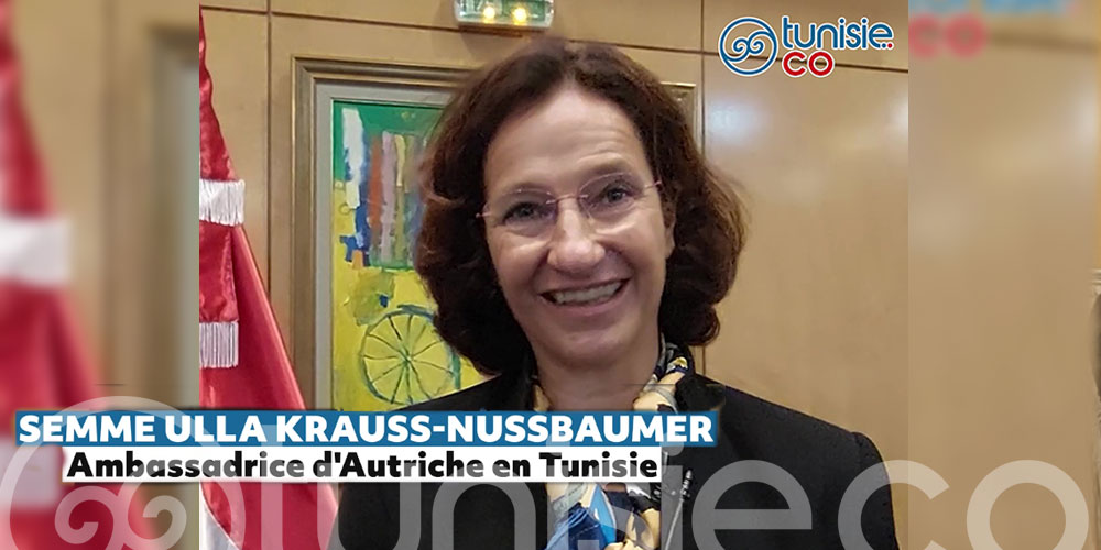 En vidéo : SEMme Ulla KRAUSS-NUSSBAUMER, Ambassadrice d'Autriche en Tunisie 