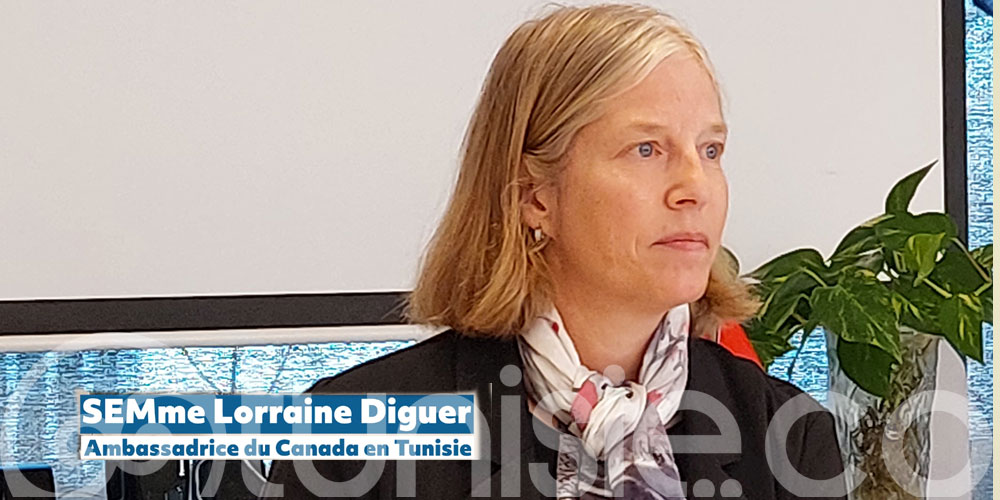 En vidéo :SEMme Lorraine Diguer Ambassadrice du Canada en Tunisie et nouvelle Présidente du Groupe des Ambassadeurs Francophones (GAF), parle des Journées de la Francophonie en Tunisie
