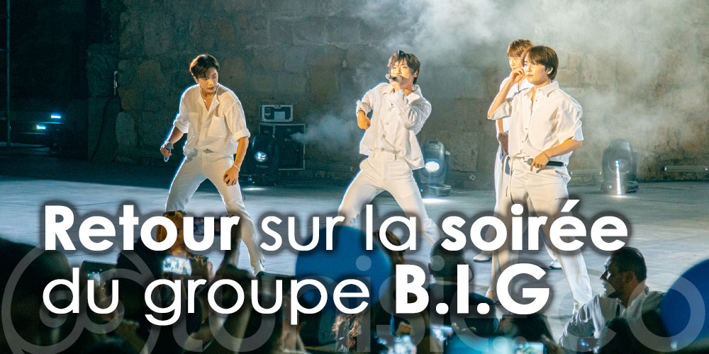 En vidéo: La soirée du groupe coréen B.I.G au Festival de carthage