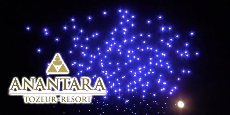 En vidéo : Le premier Show de Drones en Tunisie