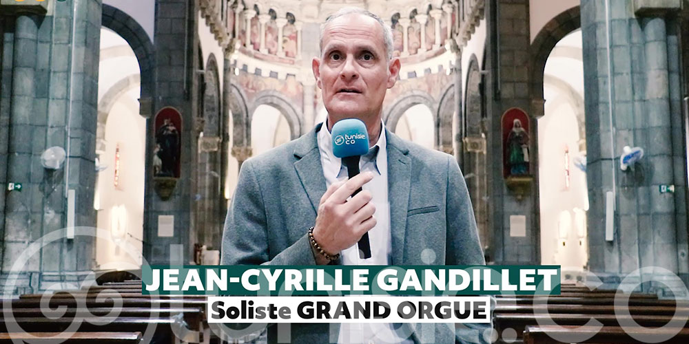  Jean-Cyrille GANDILLET, Soliste GRAND ORGUE, nous donne un avant-goût du  