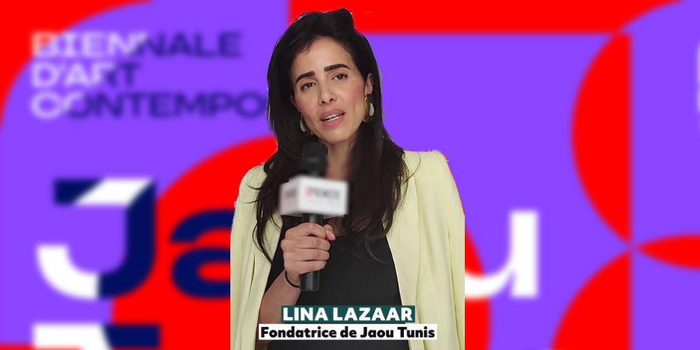 Lina Lazaar présente la 7ème édition de la Biennale Jaou Tunis 2024