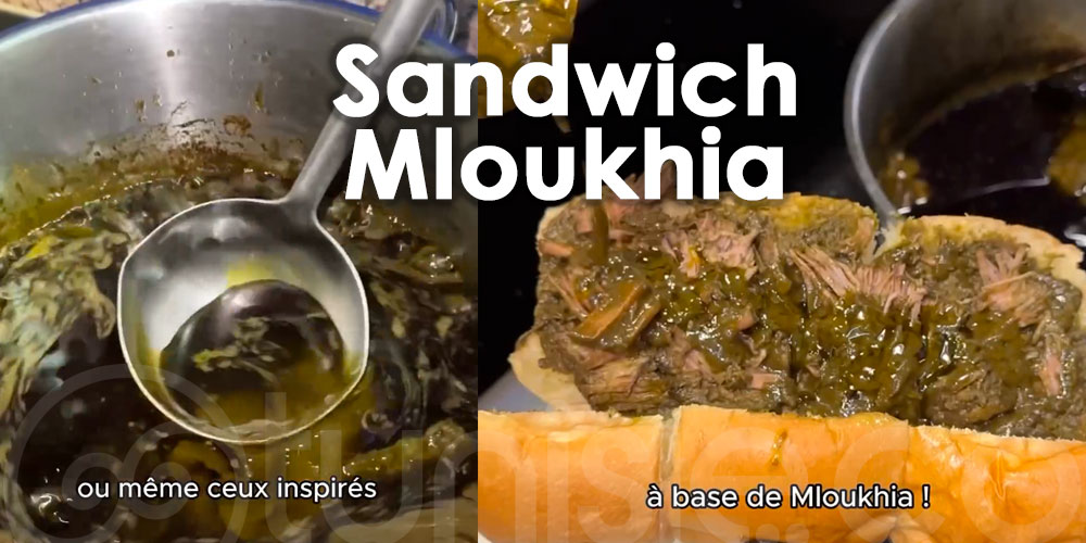 En vidéo : Un sandwich à la Mloukhiya